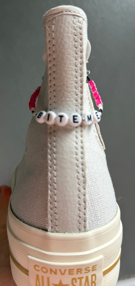 Bite Me Shoe Charm