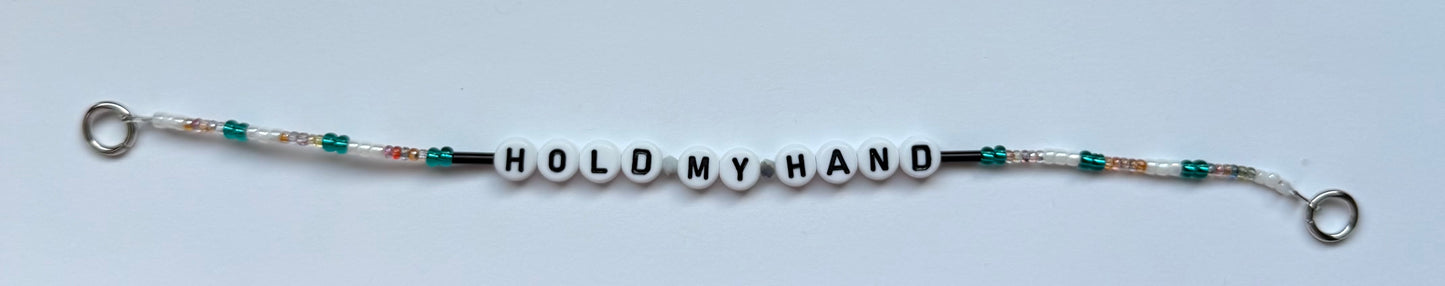 Hold My Hand Shoe Charm