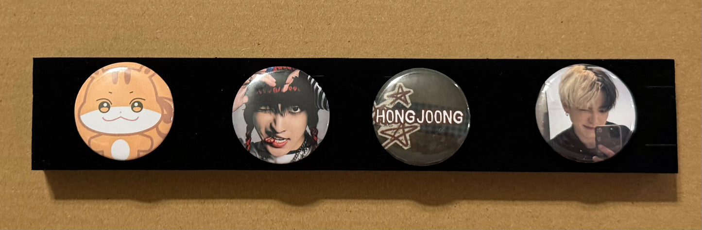 Hongjoong 1.25in 4 Pack Pin Set