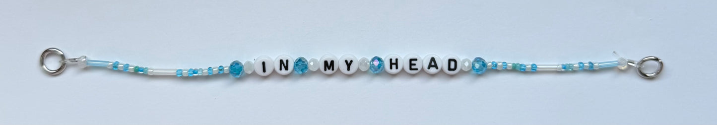 In My Head Shoe Charm