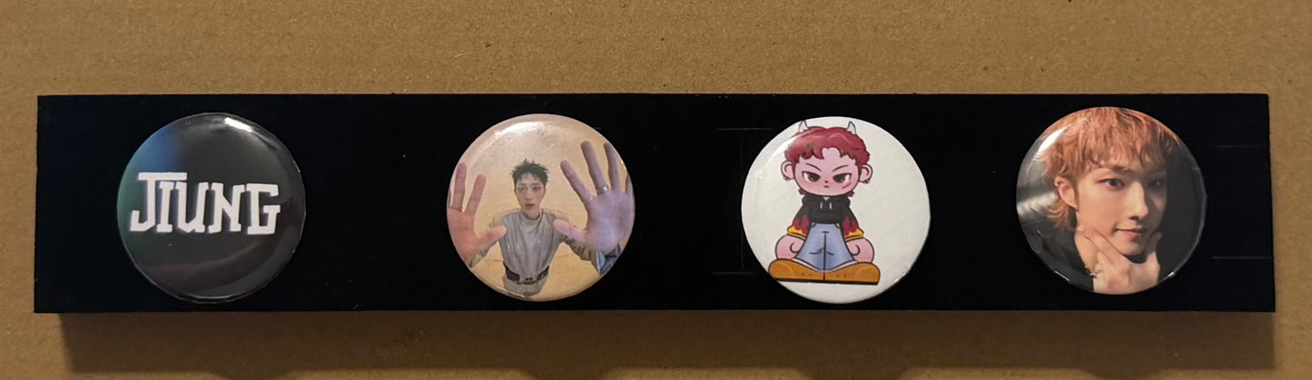 Jiung 1.25in 4 Pack Pin Set