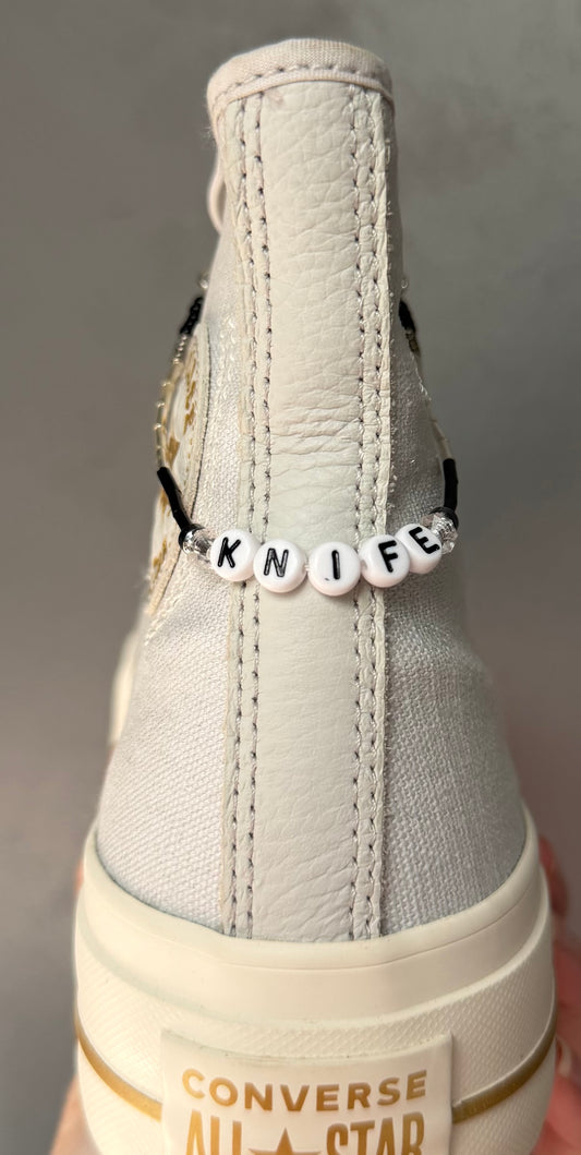 Knife Shoe Charm