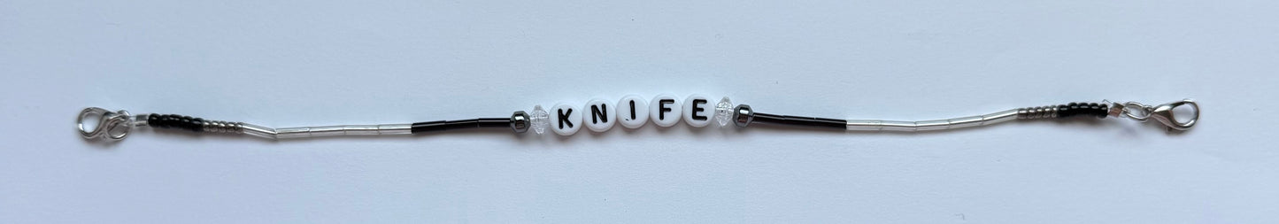 Knife Shoe Charm