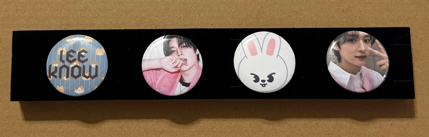 Lee Know 1.25in 4 Pack Pin Set