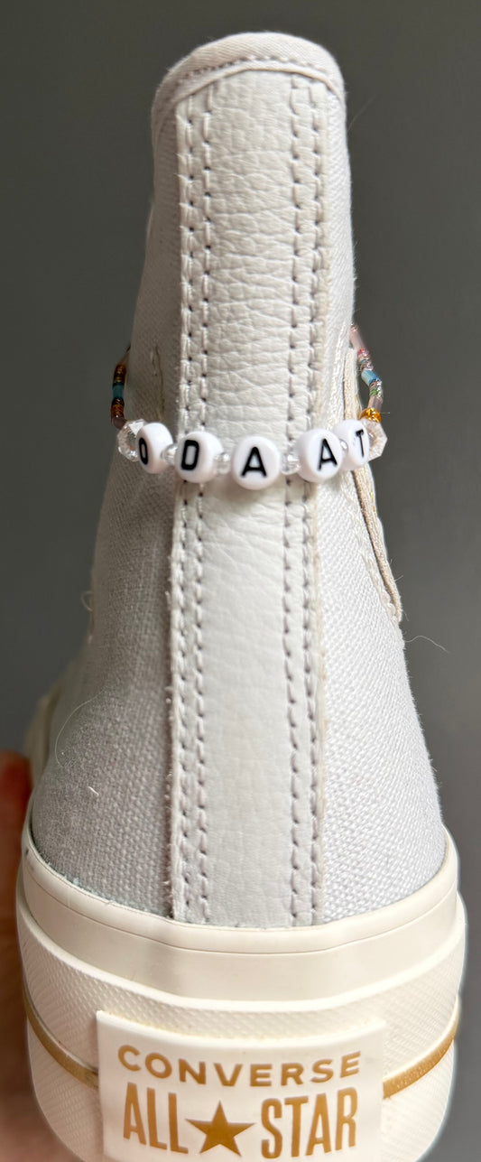One Day At A Time Shoe Charm
