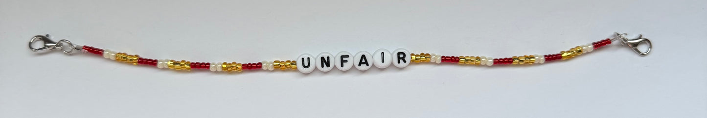 Unfair Shoe Charm
