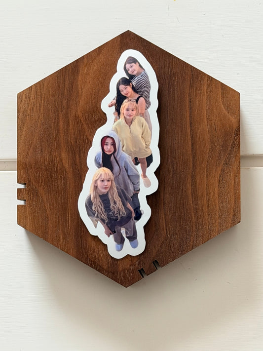 LE SSERAFIM VINYL STICKERS 2