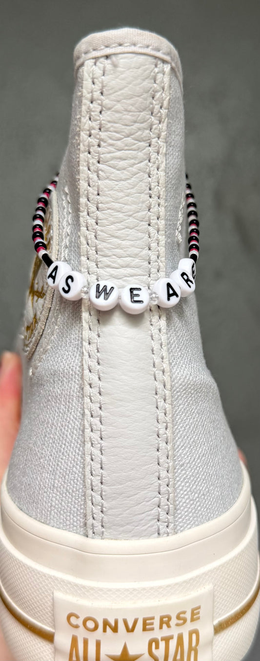 As We Are Shoe Charm