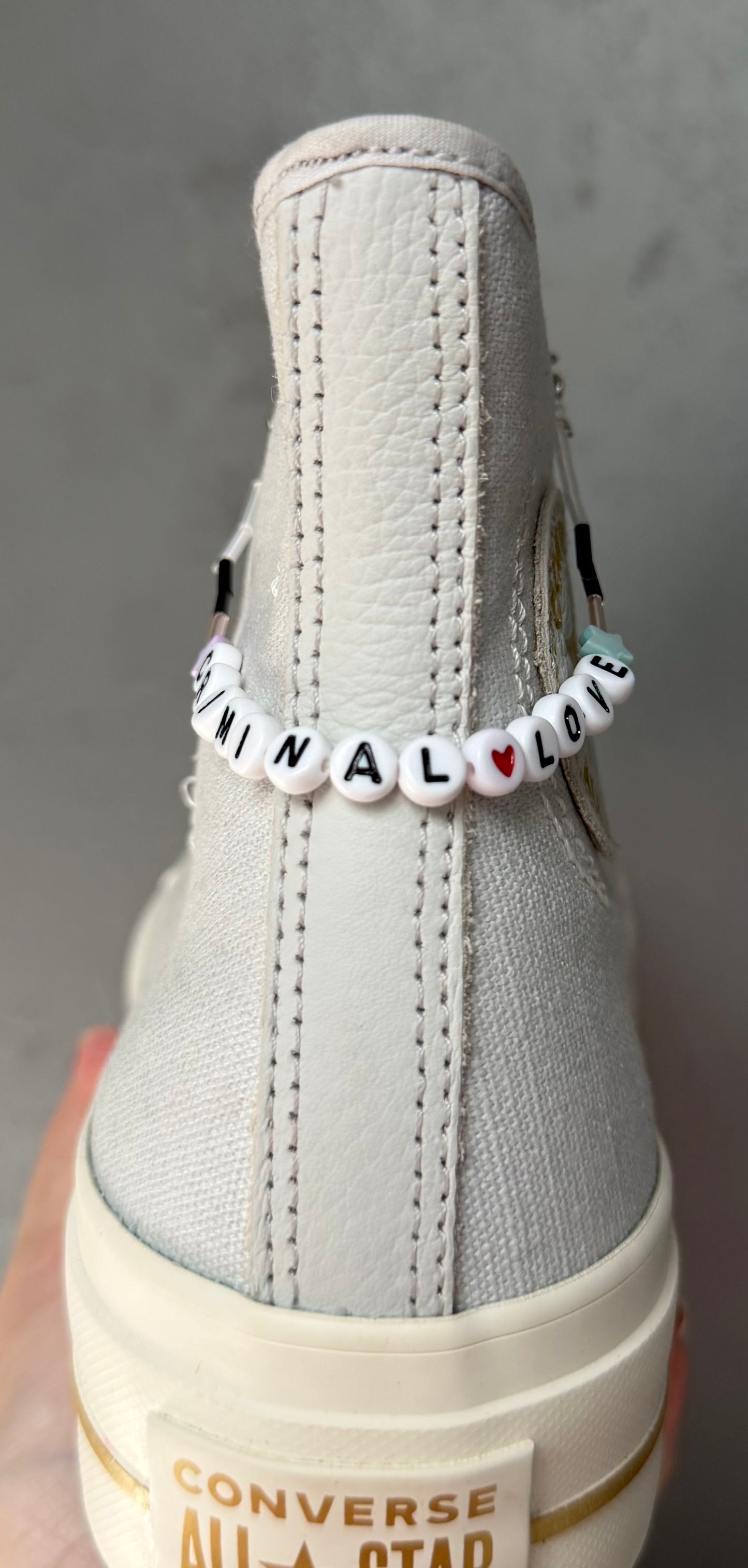 Criminal Love Shoe Charm