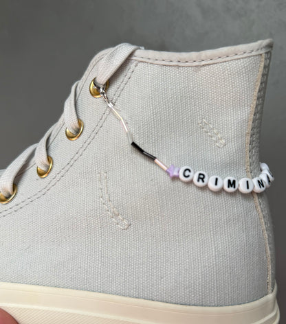 Criminal Love Shoe Charm