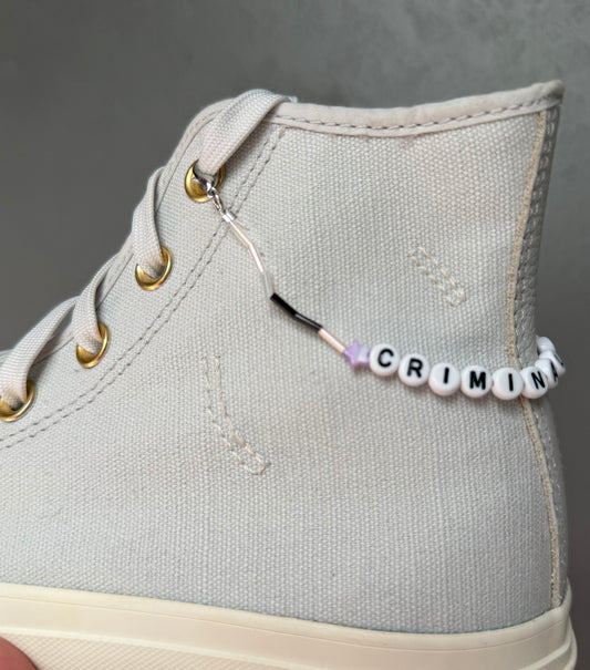 Criminal Love Shoe Charm
