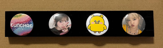 Eunchae 1.25in 4 Pack Pin Set