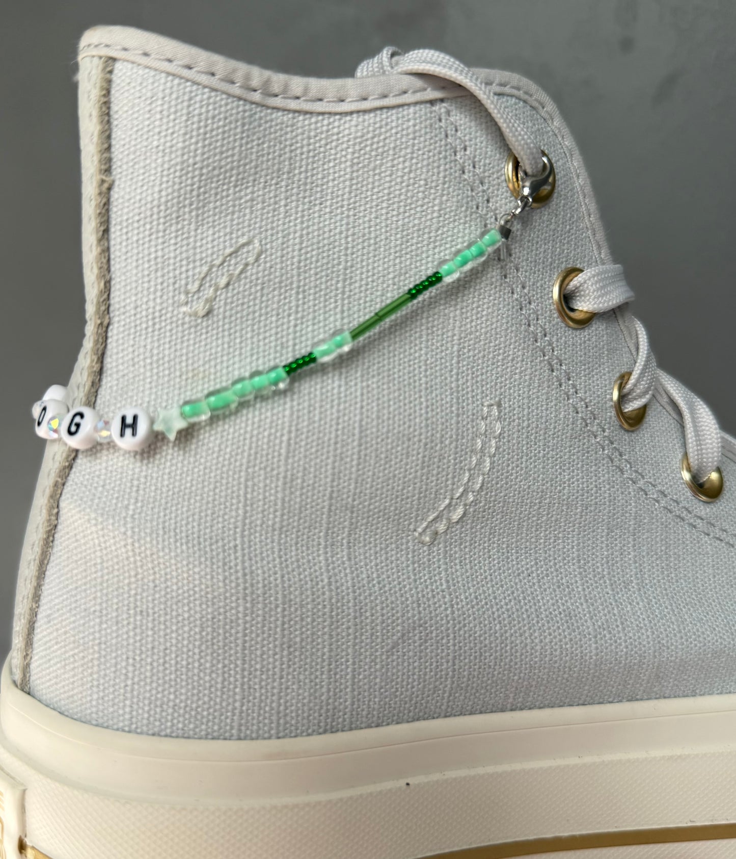Go Big or Go Home Shoe Charm