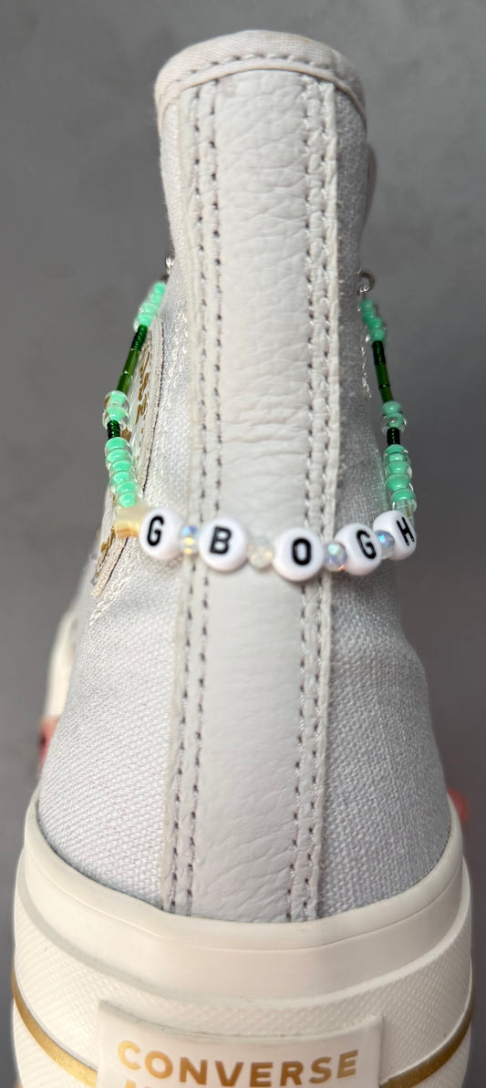 Go Big or Go Home Shoe Charm