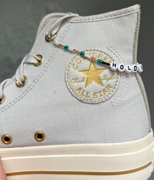 Hold My Hand Shoe Charm