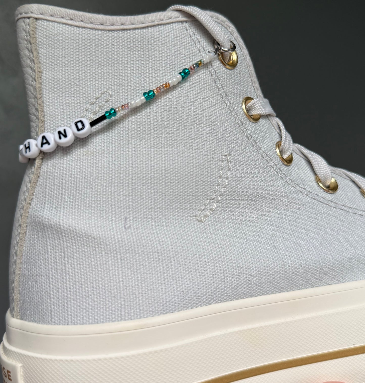 Hold My Hand Shoe Charm