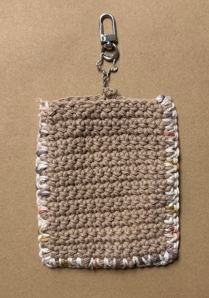 Crocheted Top Loader Holder-Brown