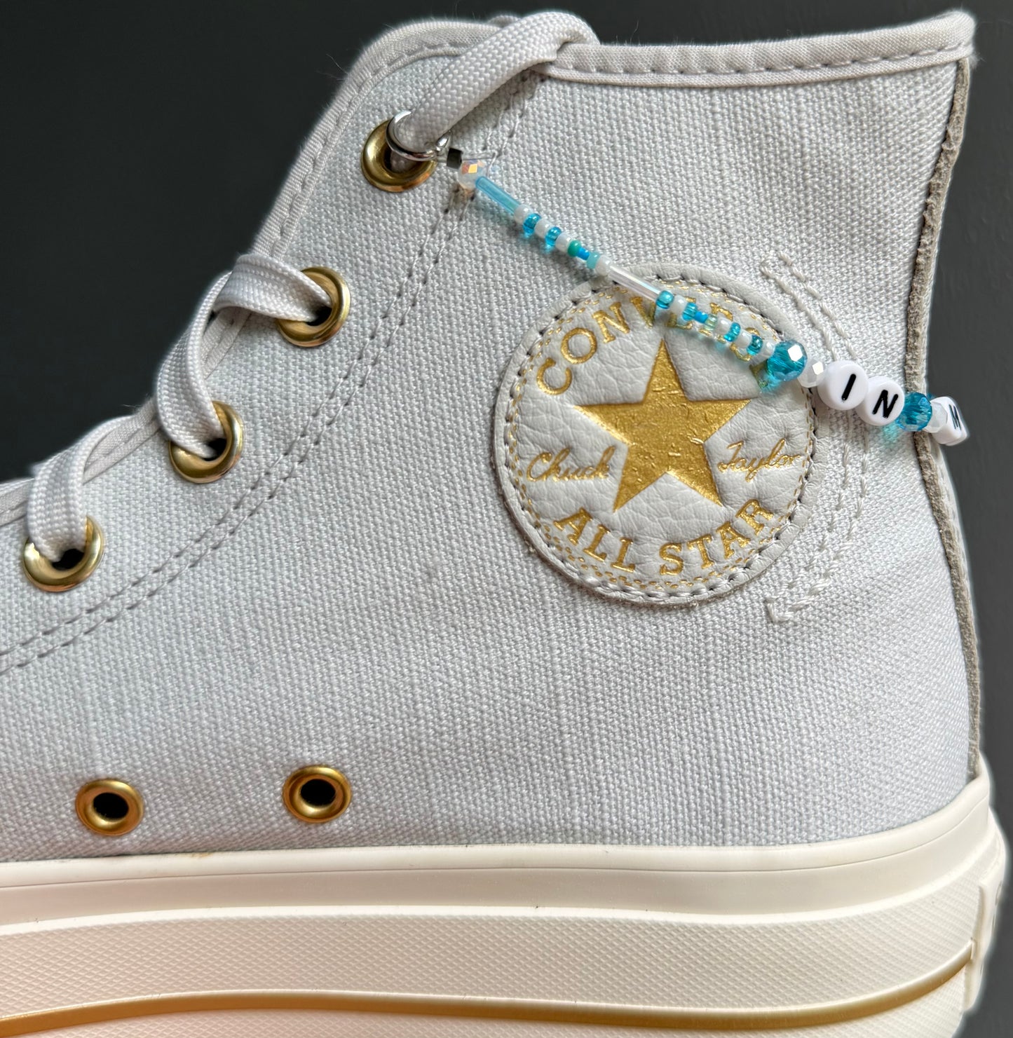 In My Head Shoe Charm