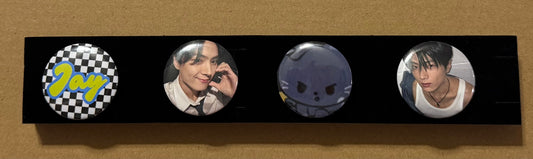 Jay 1.25in 4 Pack Pin Set