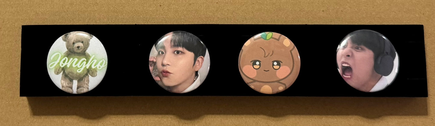 Jongho 1.25in 4 Pack Pin Set