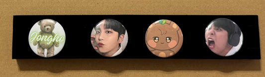 Jongho 1.25in 4 Pack Pin Set