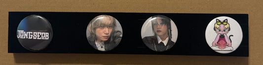 Jongseob 1.25in 4 Pack Pin Set