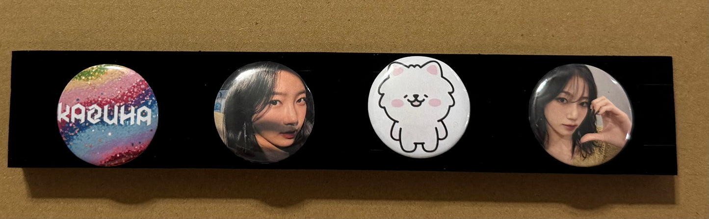 Kazuha 1.25in 4 Pack Pin Set