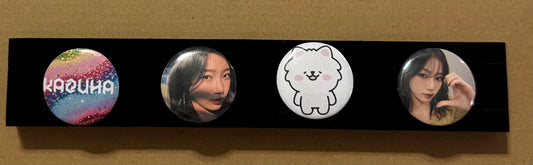 Kazuha 1.25in 4 Pack Pin Set