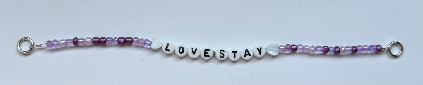 Love Stay Shoe Charm