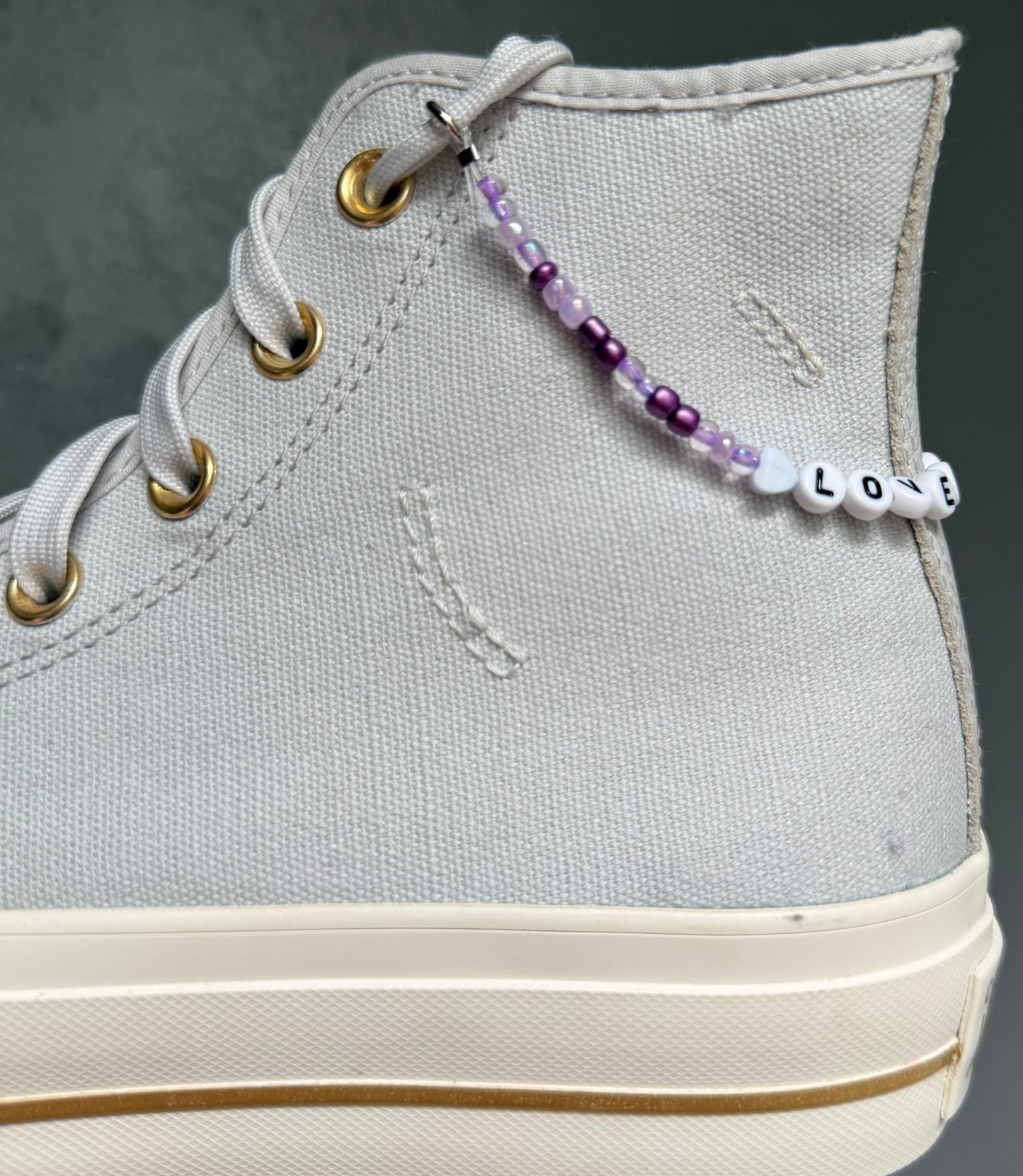 Love Stay Shoe Charm