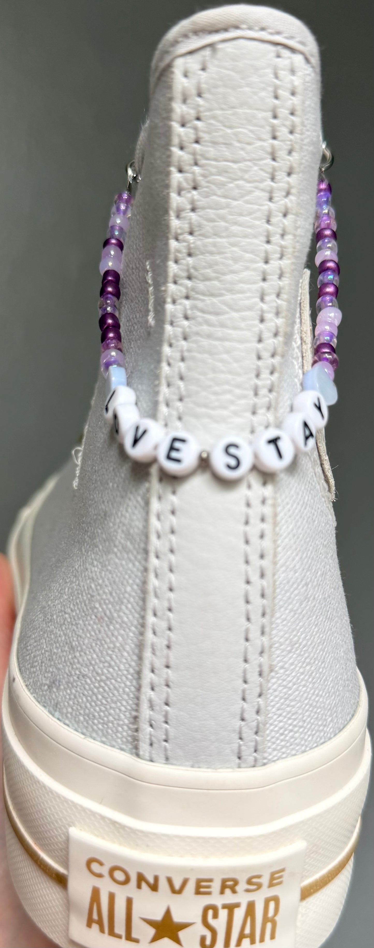 Love Stay Shoe Charm