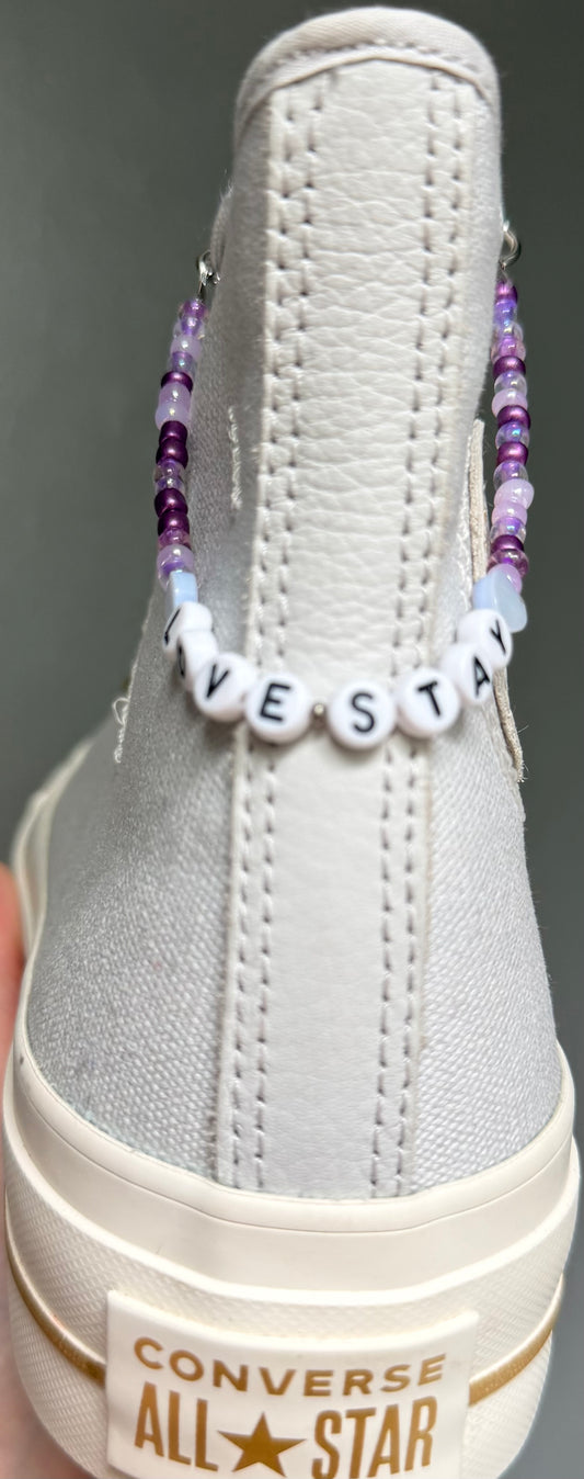 Love Stay Shoe Charm