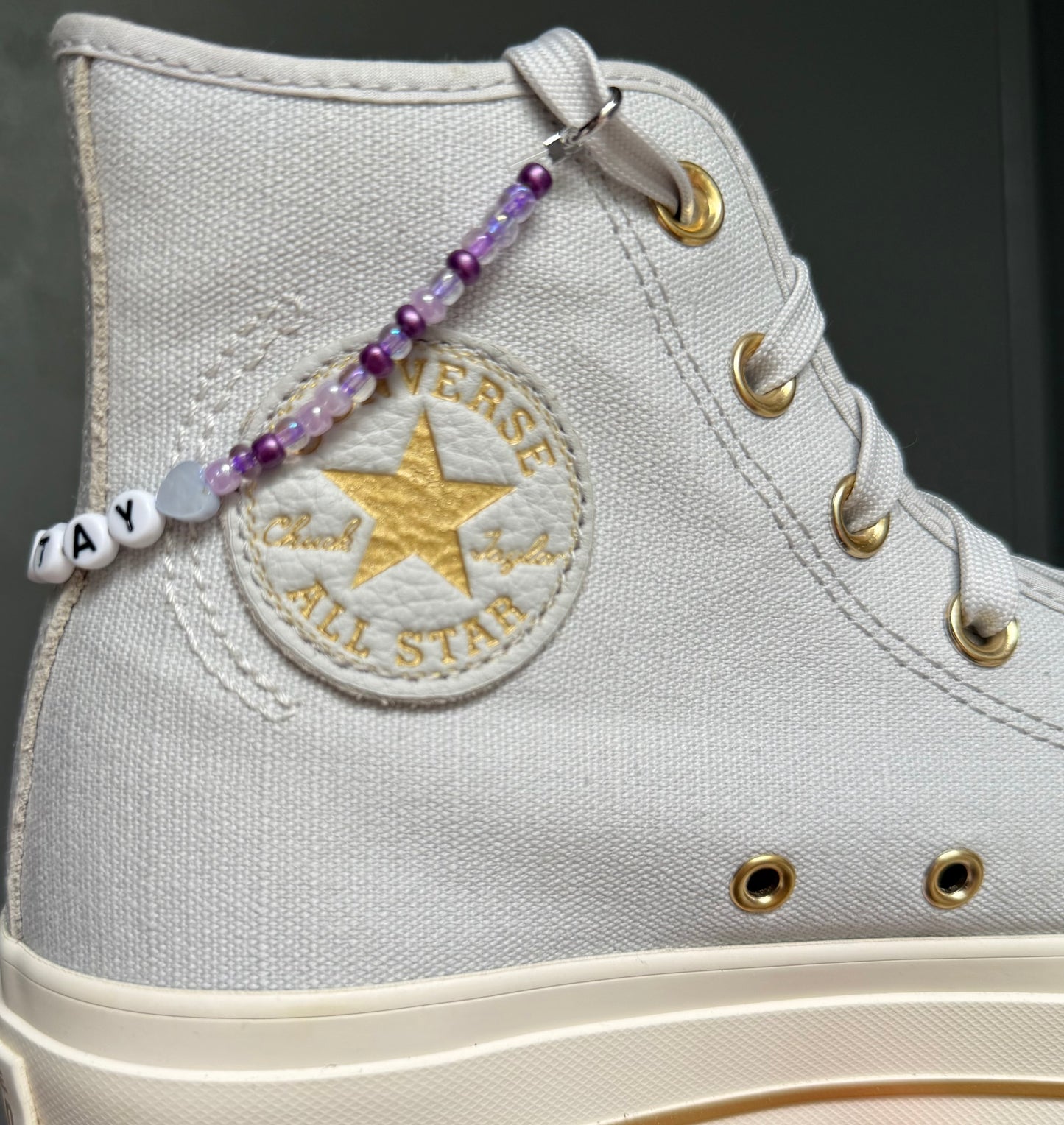 Love Stay Shoe Charm