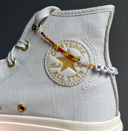Man On Fire Shoe Charm