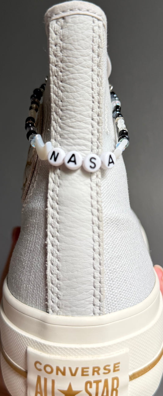 NASA Shoe Charm