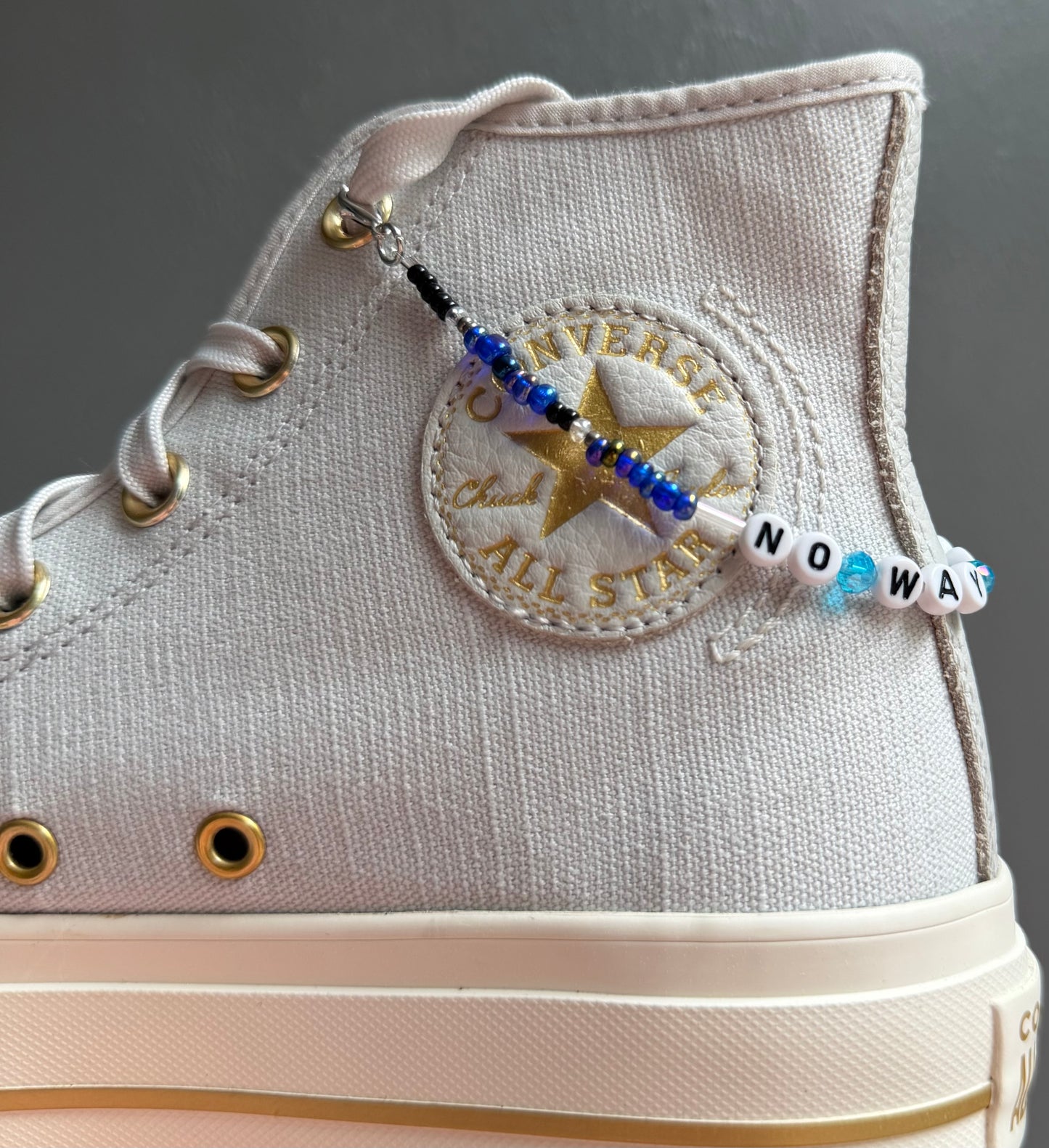 No Way Back Shoe Charm