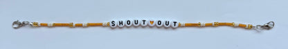Shout Out Shoe Charm