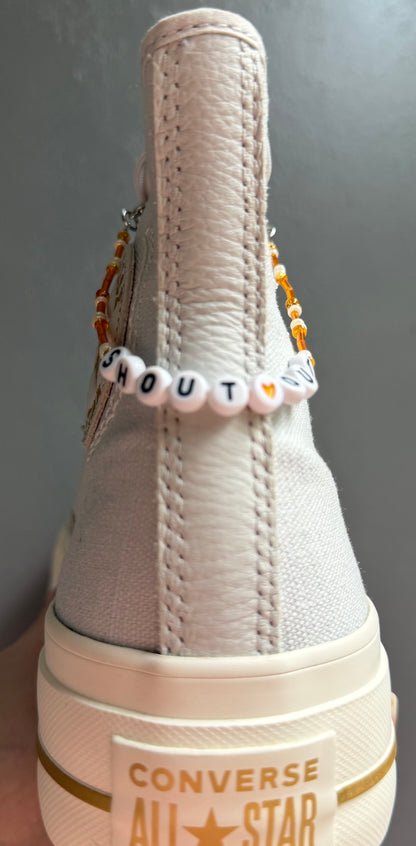 Shout Out Shoe Charm