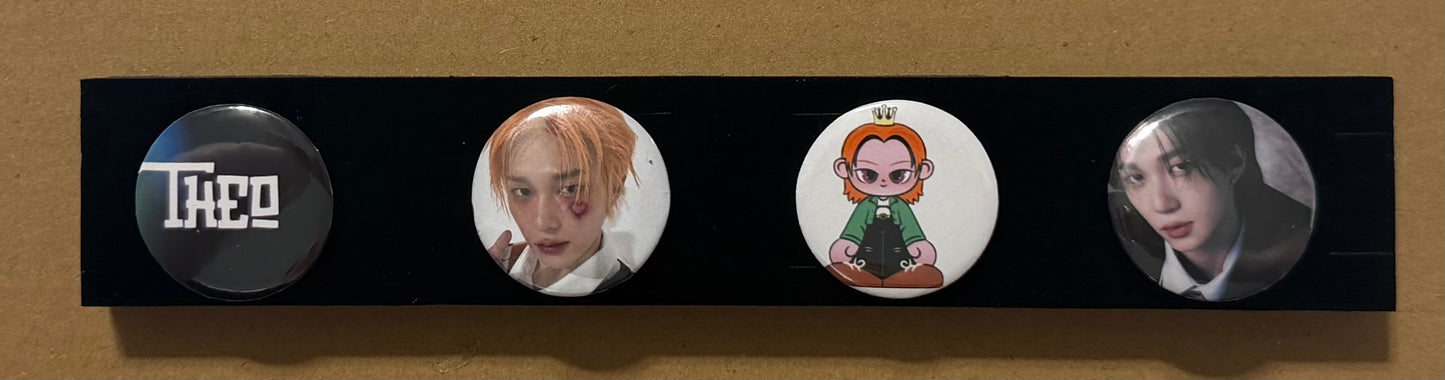 Theo 1.25in 4 Pack Pin Set