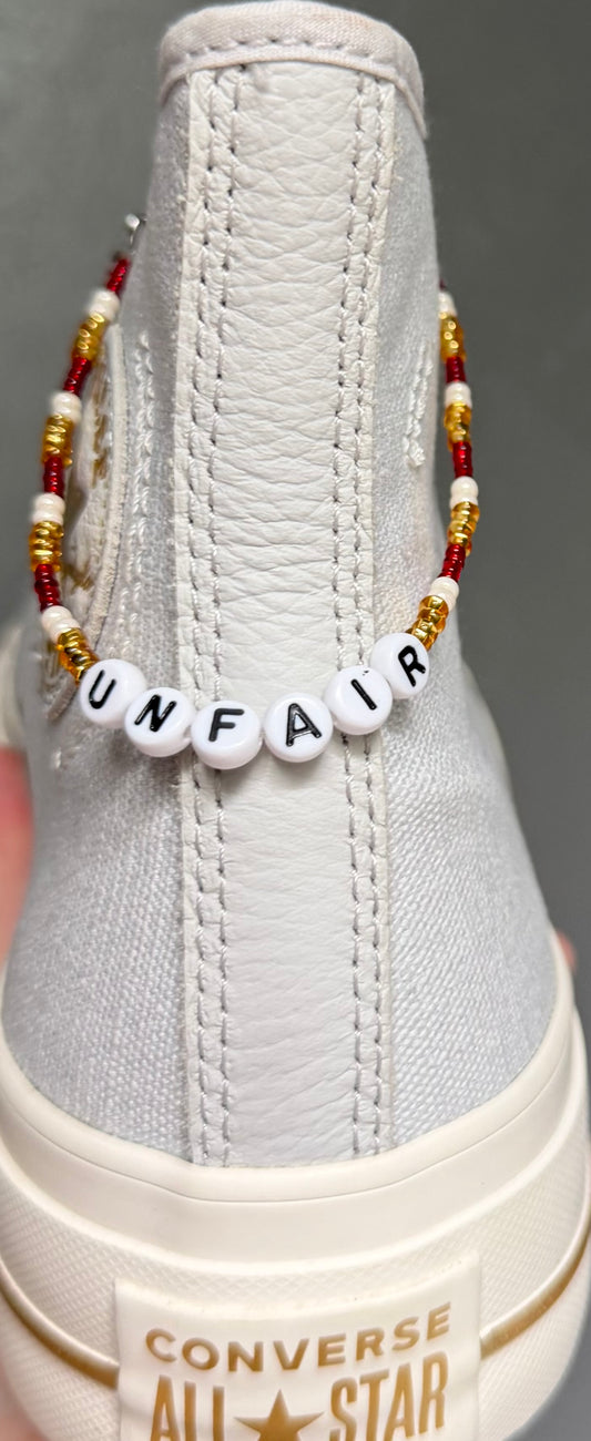 Unfair Shoe Charm