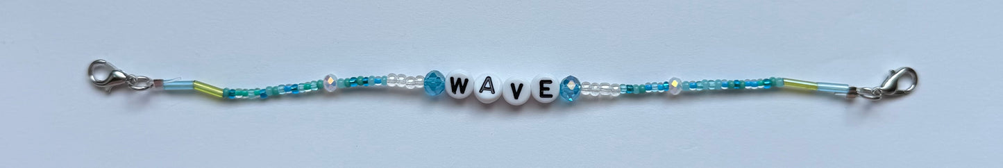 Wave Shoe Charm